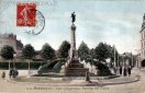 Carte postale ancienne - 2930. Besançon - Les Chaprais. Fontaine Flore.