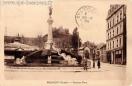 Carte postale ancienne Besançon - E. Karrer - 36. - BESANÇON (Doubs). - Fontaine Flore.