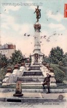 Carte postale ancienne - BESANÇON. - Chaprais. - Fontaine Flore.