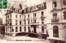Carte postale ancienne - Besançon - GRAND HOTEL - et des Bains