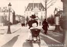 Carte postale ancienne - BESANÇON - Rond-point du casino - v. 1900