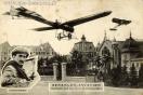 Carte postale ancienne - BESANÇON - AVIATION - MEETING des 14, 15 et 16 Juillet ...