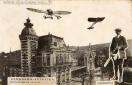 Carte postale ancienne - BESANÇON - AVIATION - MEETING des 14, 15 et 16 Juillet ...