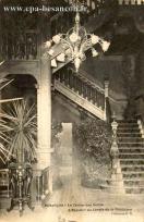 Carte postale ancienne - BESANÇON - Le Casino des Bains. - L'Escalier du Cercle ...