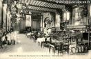 Carte postale ancienne Besançon - L. BAUER - Salle du Restaurant du Casino de la Mouillère - BESANÇON