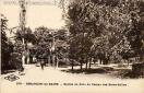 Carte postale ancienne - 272. - BESANÇON-les-BAINS. - Entrée du Parc du Casino d...