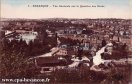 Besançon vue générale sur le quartier des bains