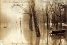Besançon promenade chamars inondations de janvier 1910