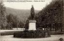 Carte postale ancienne - BESANÇON. - Promenade Chamaro - Statue de Pajol.