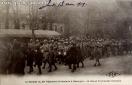 Carte postale ancienne - La Rentrée du 60e Régiment d'Infanterie à Besançon - La...