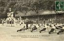 Carte postale ancienne - Concours de Gymnastique de la F. G. S. P. F. à BESANÇON...