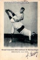 Carte postale ancienne - Grand Concours International de Gymnastique - BESANÇON....