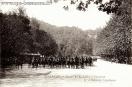 Carte postale ancienne - BESANÇON. - Revue du 14 Juillet à Chamars - 9. - Défilé...