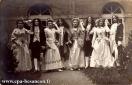 Carte postale ancienne Besançon - D'Hoop - Troupe théâtrale