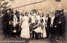 Carte postale ancienne - Troupe théâtrale