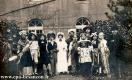 Carte postale ancienne Besançon - D'Hoop - Troupe théâtrale