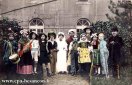 Carte postale ancienne Besançon - D'Hoop - Troupe théâtrale