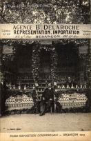 Carte postale ancienne - FOIRE-EXPOSITION COMMERCIALE - BESANÇON 1923 - Agence B...