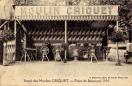Carte postale ancienne - Stand des Moulins CRIQUET - Foire de Besançon 1930
