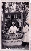 Carte postale ancienne - BESANÇON - Foire exposition - 1936 - Potages Maggi - Dé...
