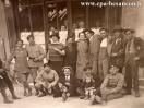 Carte postale ancienne - BESANÇON - Café de Lavenue - Avenue Villarceau (angle d...