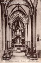 Carte postale ancienne - 282. - BESANÇON-les-BAINS. - Chapelle des Buis (Intérie...