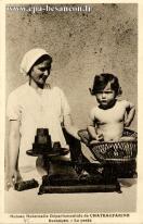 Carte postale ancienne - Maison Maternelle Départementale de CHATEAUFARINE - Bes...