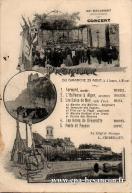 Carte postale ancienne - 60e RÉGIMENT D'INFANTERIE CONCERT - Programme du dimanc...