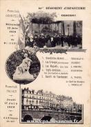 Carte postale ancienne - 60me RÉGIMENT D'INFANTERIE CONCERT - Programme - Dimanc...