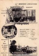Carte postale ancienne - 60me RÉGIMENT D'INFANTERIE CONCERT - Programme - Dimanc...