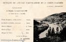 Carte postale ancienne - Musique de l’École d'Artillerie du 7e Corps d'Armée - B...