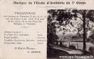 Carte postale ancienne - Musique de l’École d'Artillerie du 7e Corps - Besançon ...