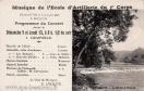 Carte postale ancienne - Musique de l'Ecole d'Artillerie du 7e Corps - Besançon ...