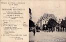 Carte postale ancienne - Musique de l’École d'Artillerie du 7e Corps - Programme...
