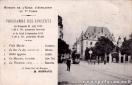 Carte postale ancienne - Musique de l'Ecole d'Artillerie du 7e Corps - Programme...