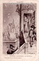 Carte postale ancienne - "La Crèche" - Ier Acte- Scène V - Barbisier - Le Comper...