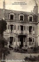 Carte postale ancienne - Villa Bisontine 12 - BESANÇON-LES-BAINS