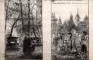 Carte postale ancienne - Toussaint au Cimetière des Chaprais - Scènes Bisontines...