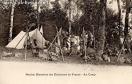 Carte postale ancienne - Section Bisontine des Eclaireurs de France - Au Camp