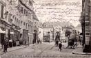 Carte postale ancienne - 124 - BESANÇON - Fontaine et Place d'Etat-Major - Rue d...
