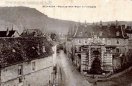 Carte postale ancienne - BESANÇON - Place de l'Etat-Major. Fort Bregille