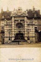 Carte postale ancienne - Besançon - Fontaine de l'état-major