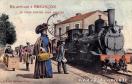 Carte postale ancienne Besançon - L. S. (Hautmont) - En arrivant à BESANÇON je vous envoie mes amitiés