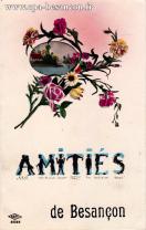 Carte postale ancienne - AMITIÉS de BESANÇON