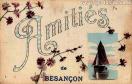 Carte postale ancienne - Amitiés de BESANÇON