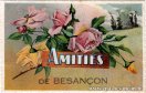 Carte postale ancienne - AMITIÉS DE BESANÇON