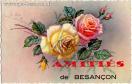 Carte postale ancienne - AMITIÉS de BESANÇON