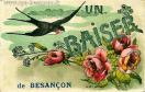 Carte postale ancienne Besançon - h. c. - UN BAISER de BESANÇON