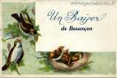 Carte postale ancienne - Un Baiser de Besançon