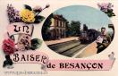 Carte postale ancienne Besançon - E L D - Un BAISER de BESANÇON